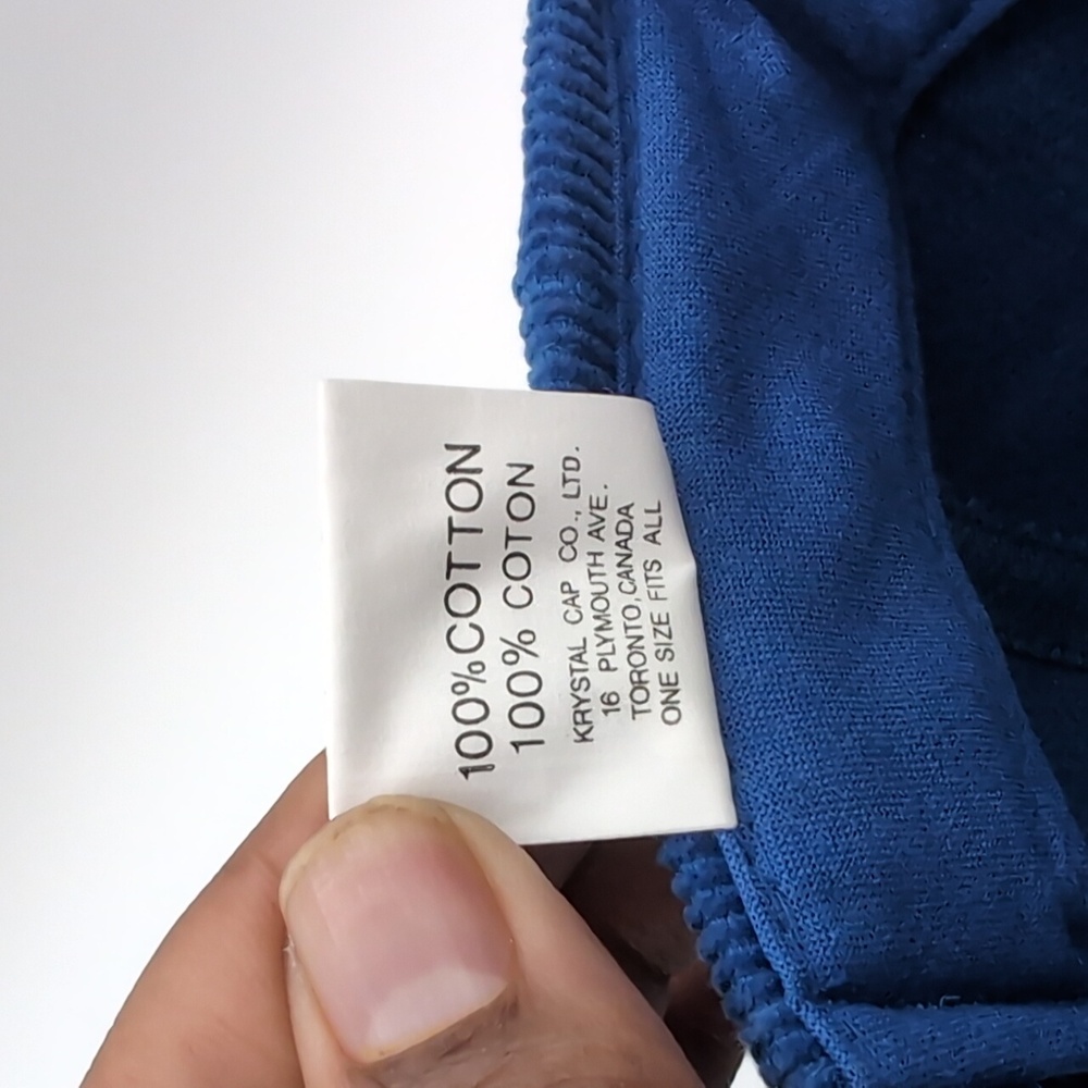 The Krystal| NWT Vintage NHL Buffalo Sabres Blue Corduroy Sports Cap Snap Back - Picture 10 of 12